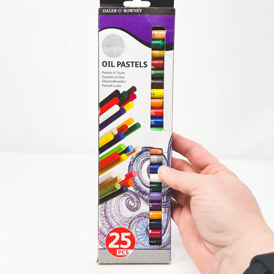 25 pc Daler Rowney Simply Oil Pastels