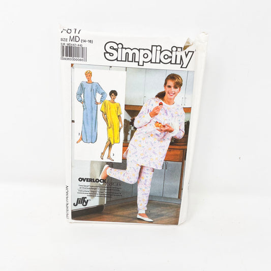 Pajamas - Simplicity Sewing Pattern 7817 (14-16)