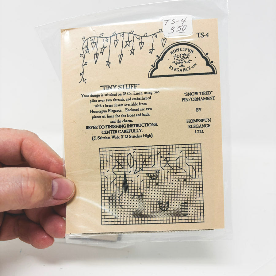 Tiny Stuff – Homespun Elegance Cross Stitch Pattern