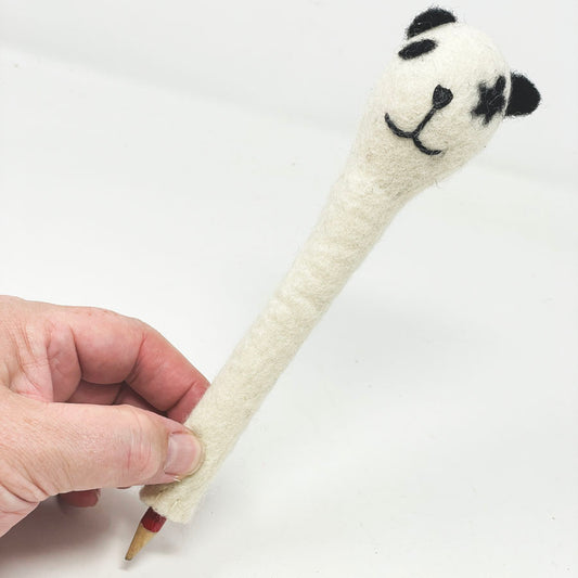Felted Pencil Topper