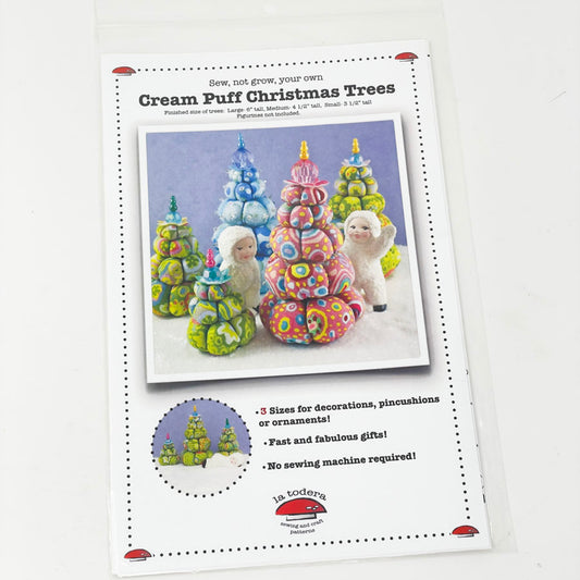 La Todera Cream Puff Christmas Trees Pattern
