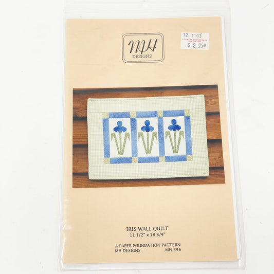 MH Designs Iris Wall Quilt Pattern