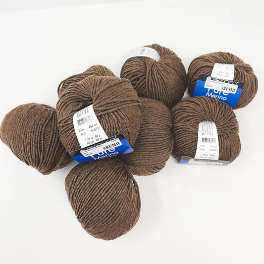 Berroco Merino Heather Yarn - Winter Chocolate 8613 (1)