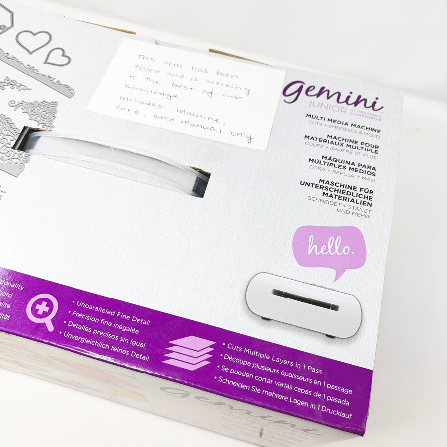 Crafter's Companion Gemini Jr Cut & Emboss Machine