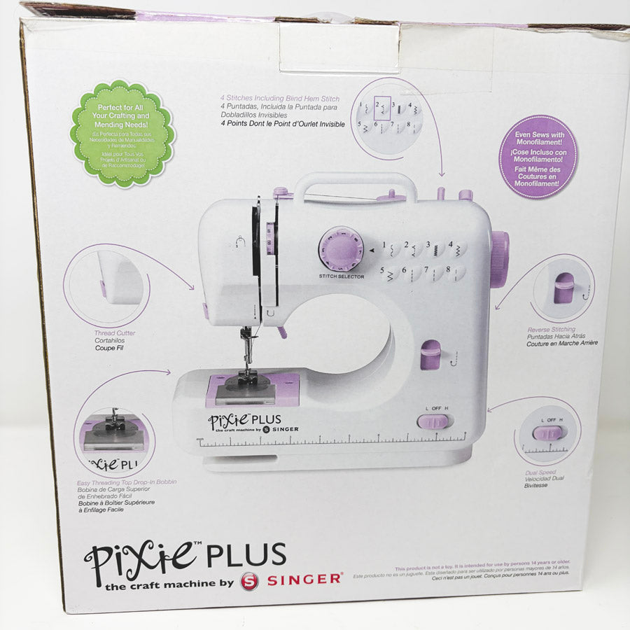 Singer Pixie Plus Sewing Machine – Like New!