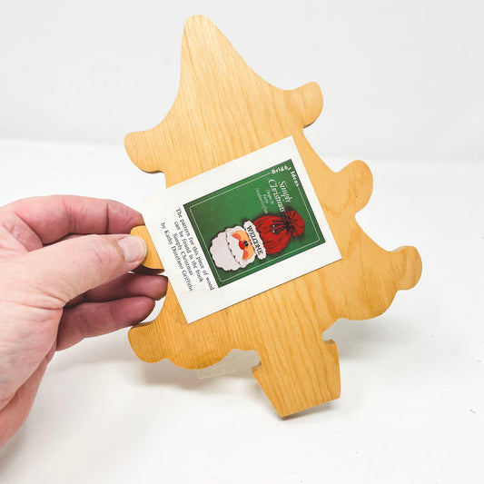 9" Wood Christmas Tree