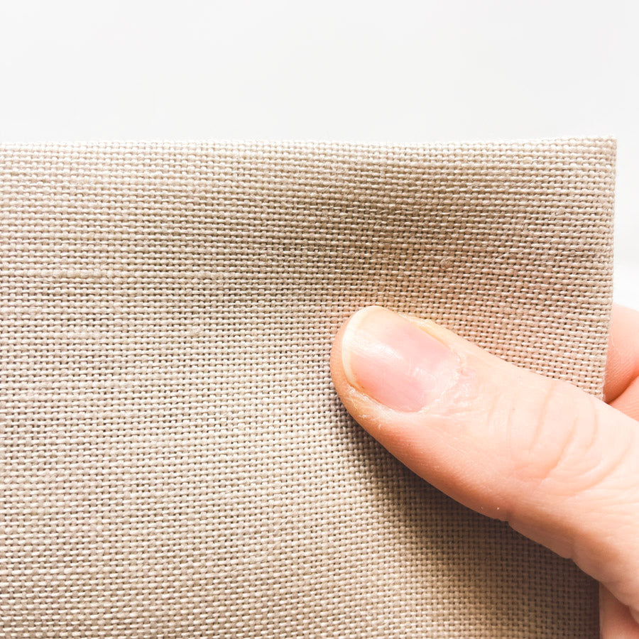 Two Sheets of Fine Count Aida in Muted Colors