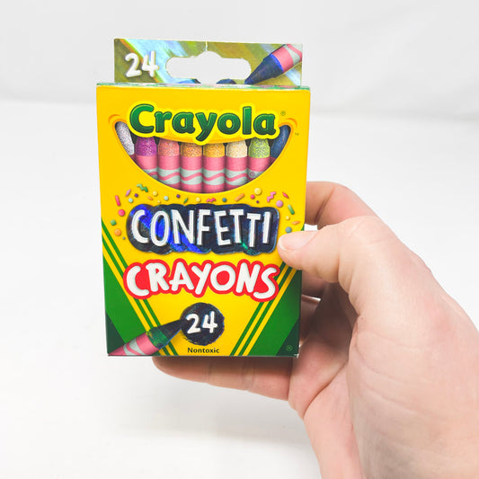 24 Crayola Confetti Crayons