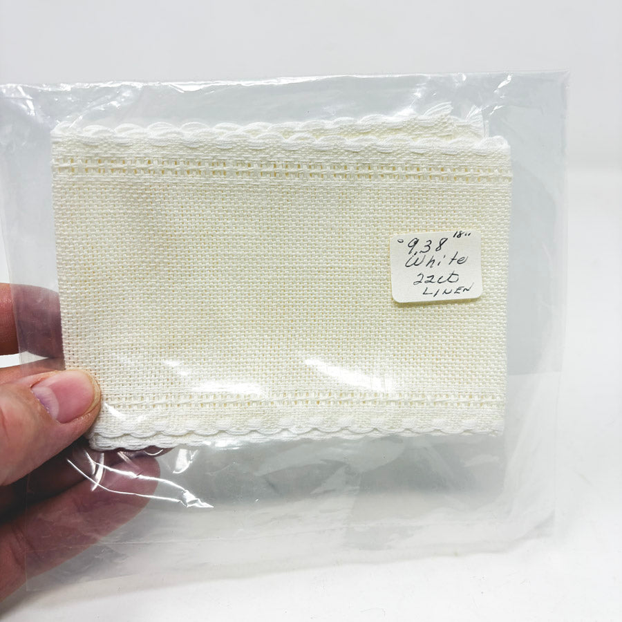 3" Linen Bands - White or Natural