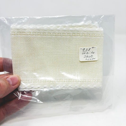 3" Linen Bands - White or Natural