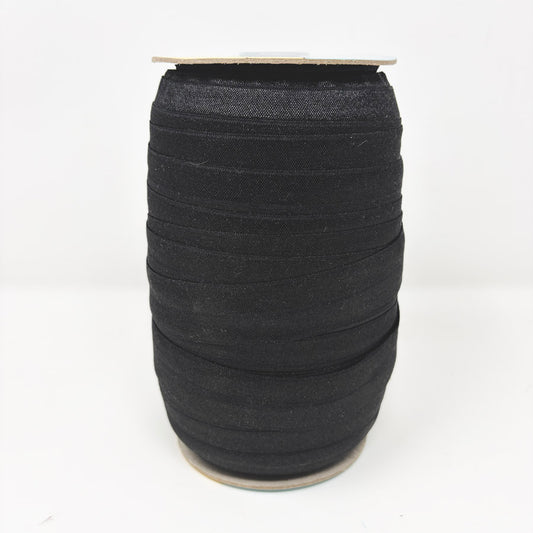 Black Spool of Elastic By The Yard