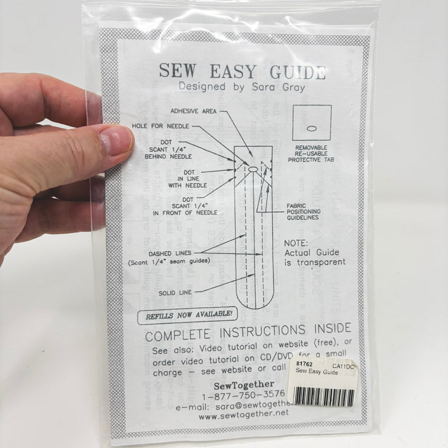 Sew Easy Guide for Presser Foot