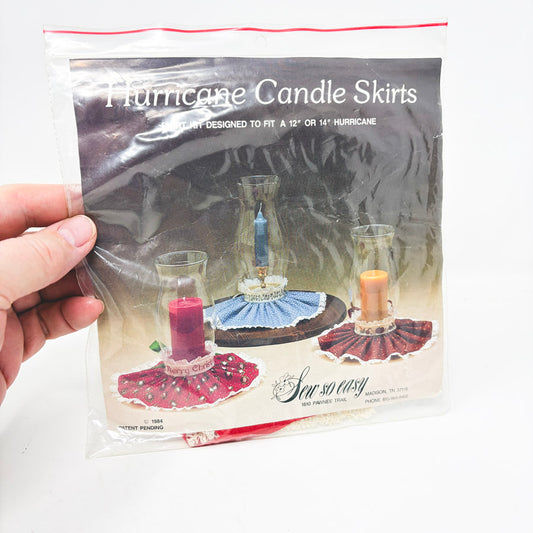 Sew So Easy Hurricane Candle Skirt