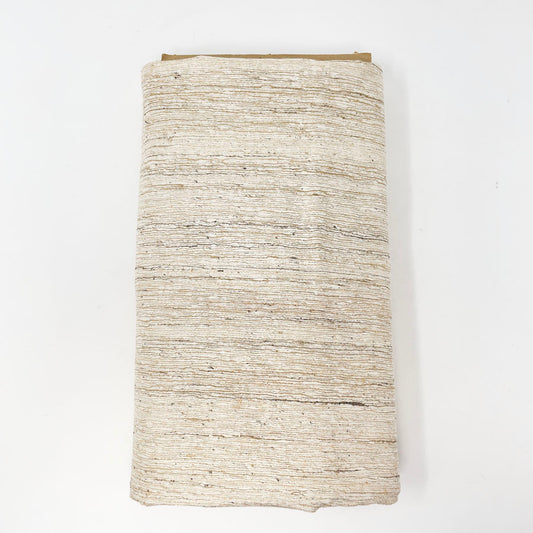 3 yds - Natural Fiber Woven Tan Fabric