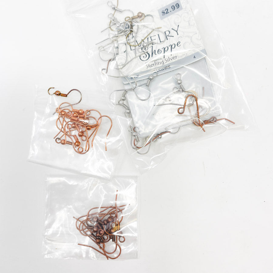 Earring Hooks in Assorted Finishes