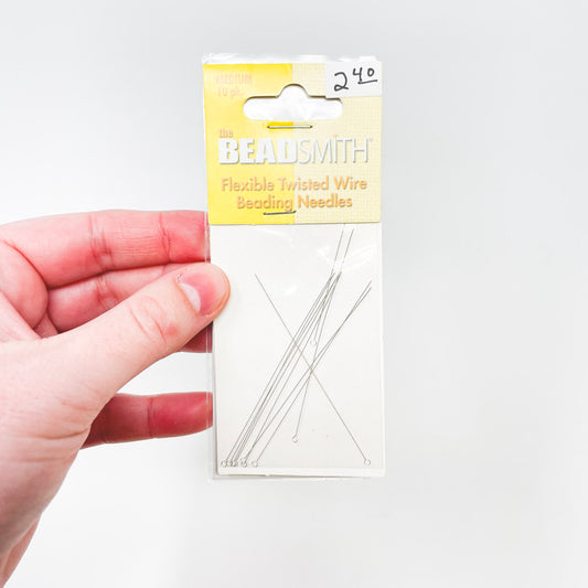 Beadsmith Flexible Twisted Wire Beading Needles Bundle