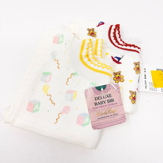 Charles Craft Deluxe Baby Bibs