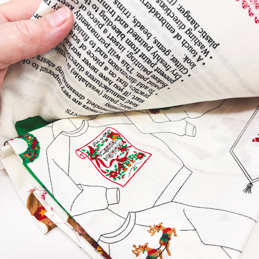 1990's Christmas Appliques - 3 panels