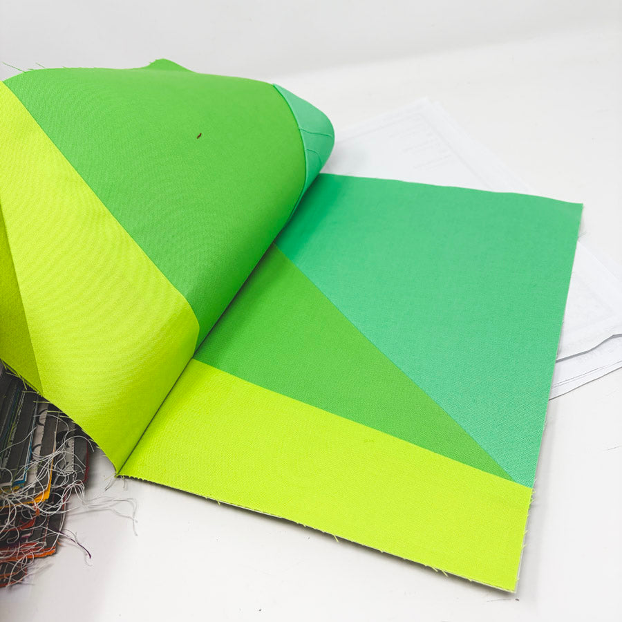 Legit Kits Color Vortex Quilt Kit – Work in Progress