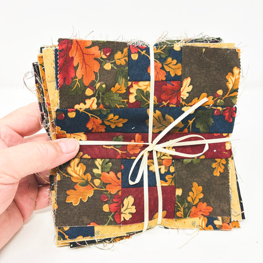 Autumn Leaves - Sewn Fabric Quarters Bundle