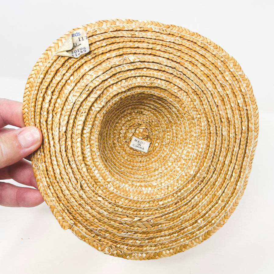 Bundle of Mini Straw Hats (5)