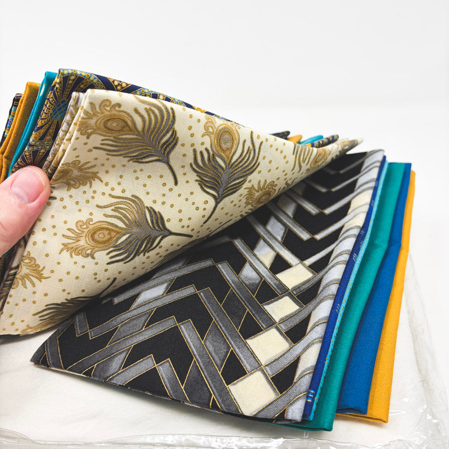 Beau Monde Robert Kaufman Fabric Bundle – Quilt Kit with no Pattern