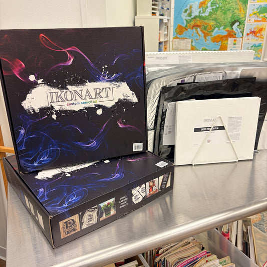 Ikonart – Create Reusable Stencils at Home – DIY Decor, TShirts, Mugs, and More!