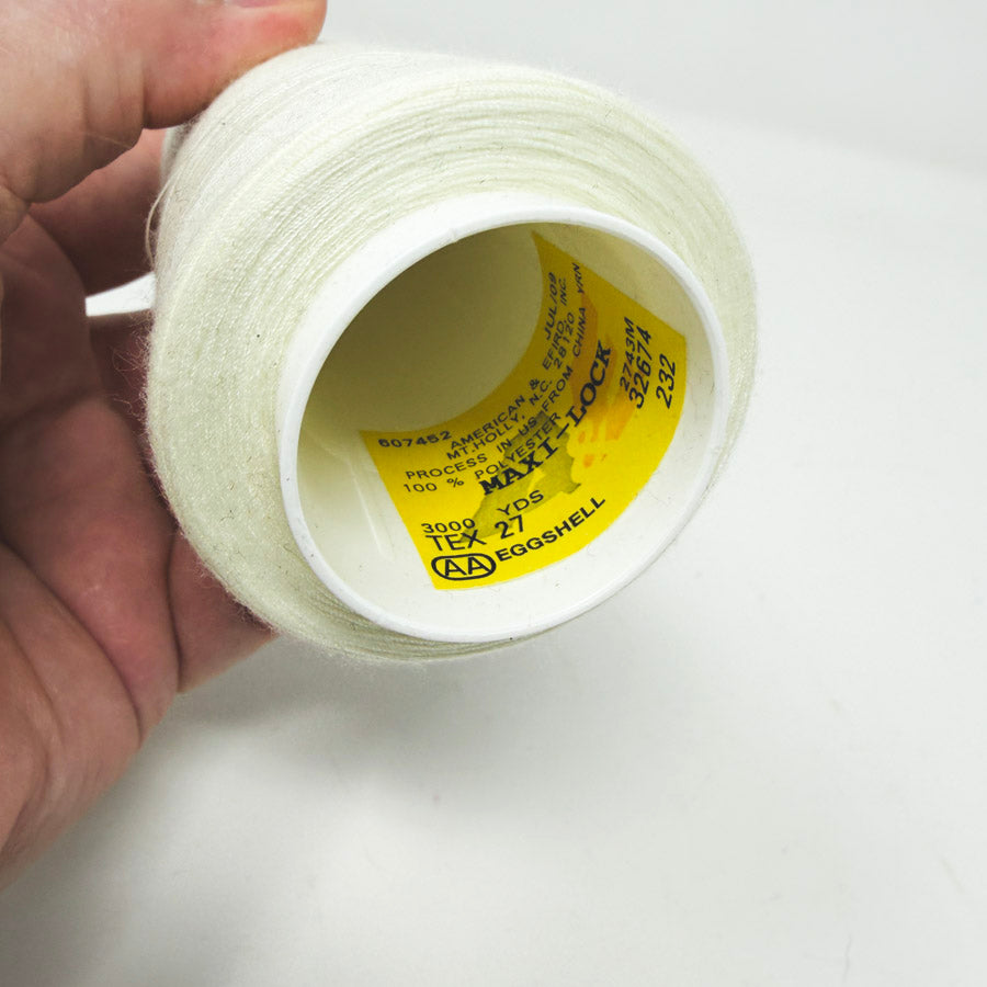Serger Coats & Clark 100% Polyester Thread Spool (1)