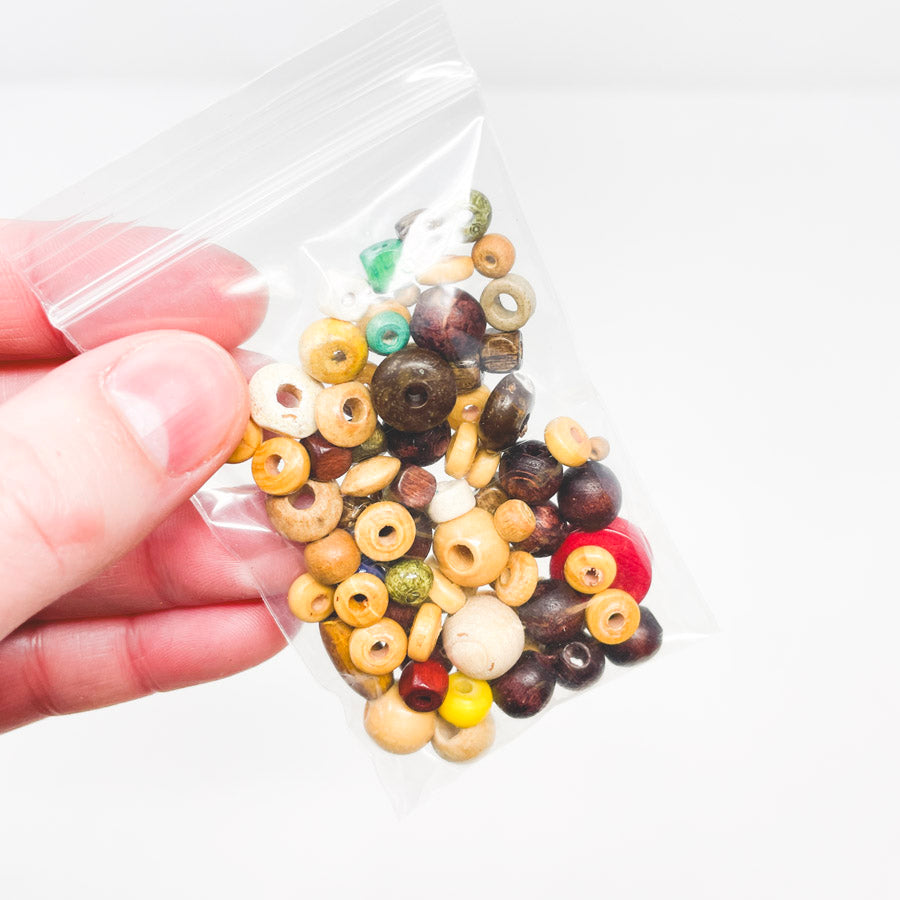 Mixed Wood Beads