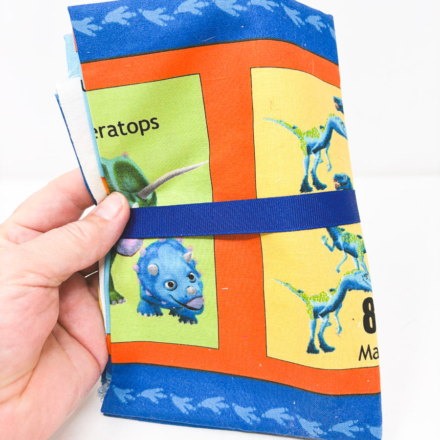 Dinosaur Cotton Fabric Remnant