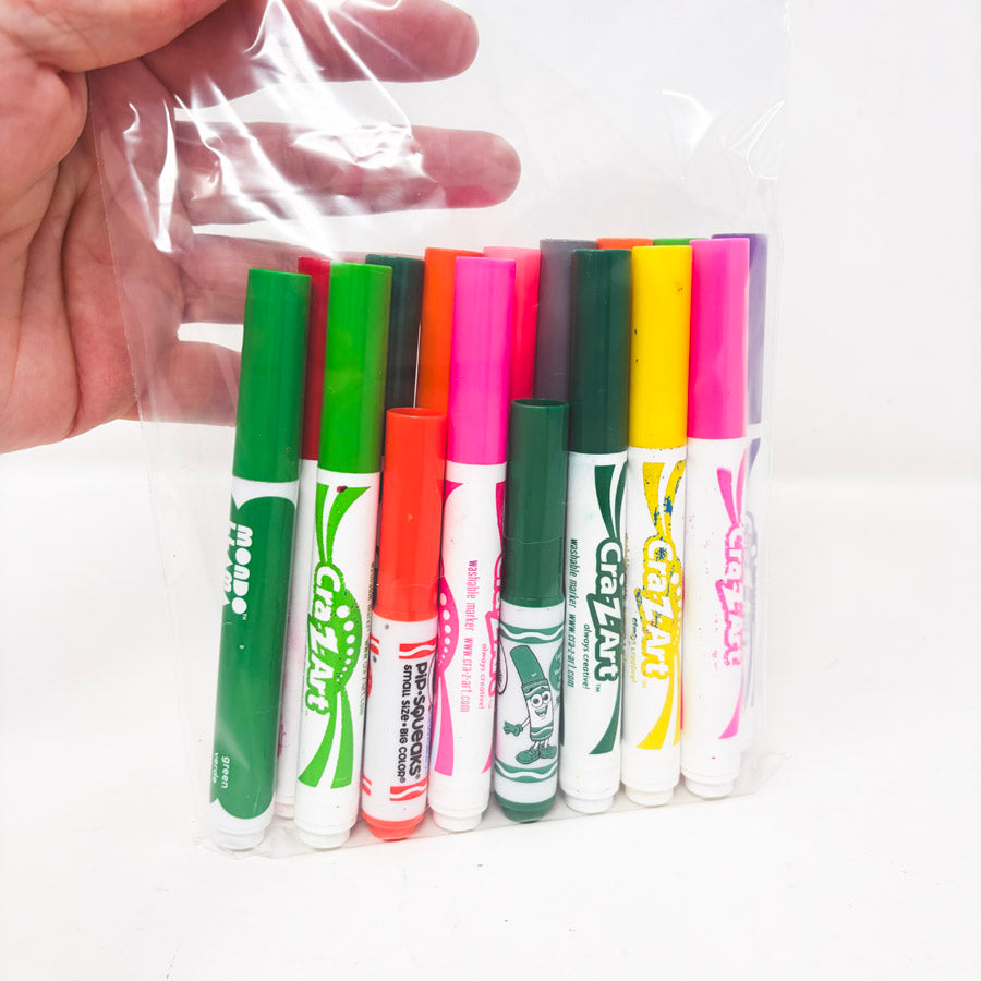 Bundle of Asst. Broad Tip Markers