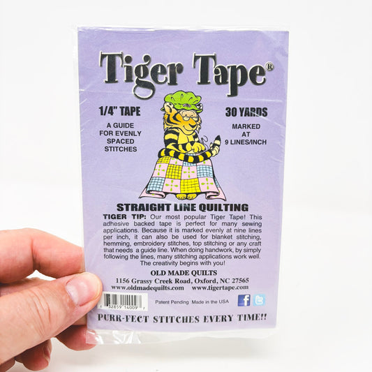 Tiger Tape - 1/4" 30 Yds