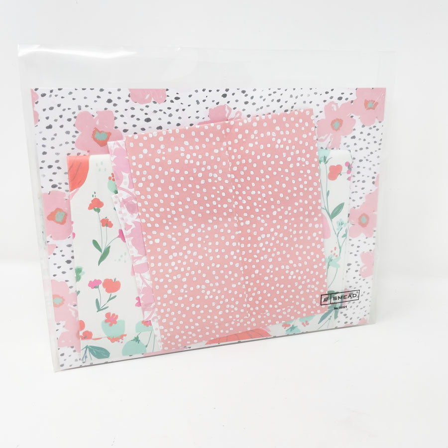 Pink Floral - Scarlet Lime Planner Kit