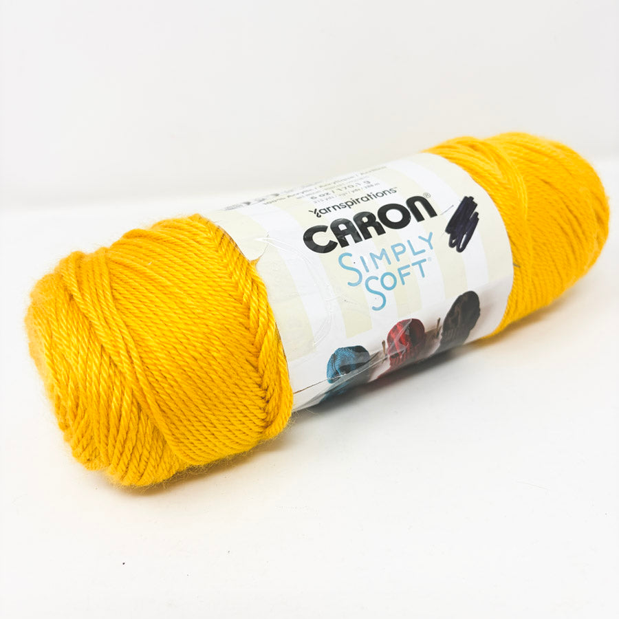 Caron Simply Soft Acrylic Yarn – Gold