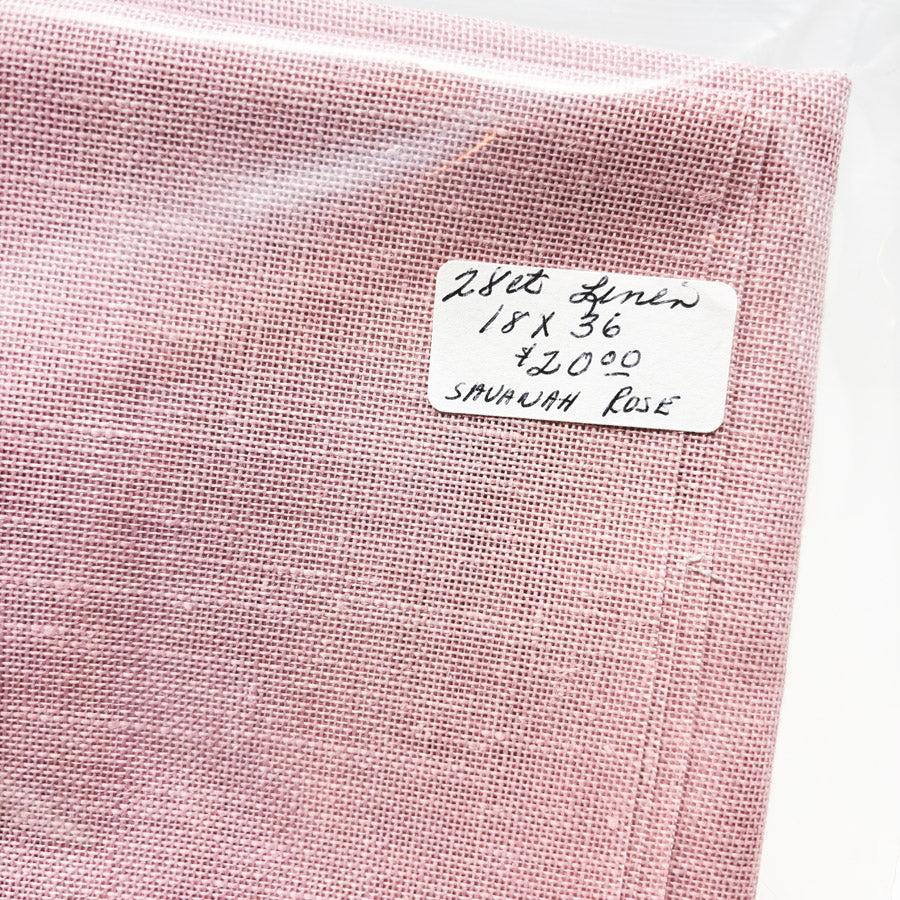 Pick a Color: 28 Count Linen Needlework Fabric