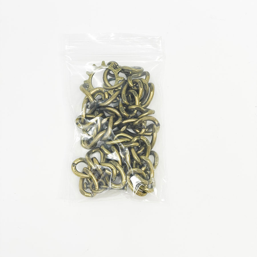 Antique Bronze Oversize Chain with Clasp