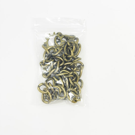 Antique Bronze Oversize Chain with Clasp