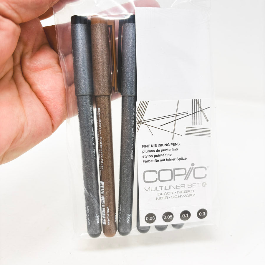 Copic Multiliner Pen Set (6)