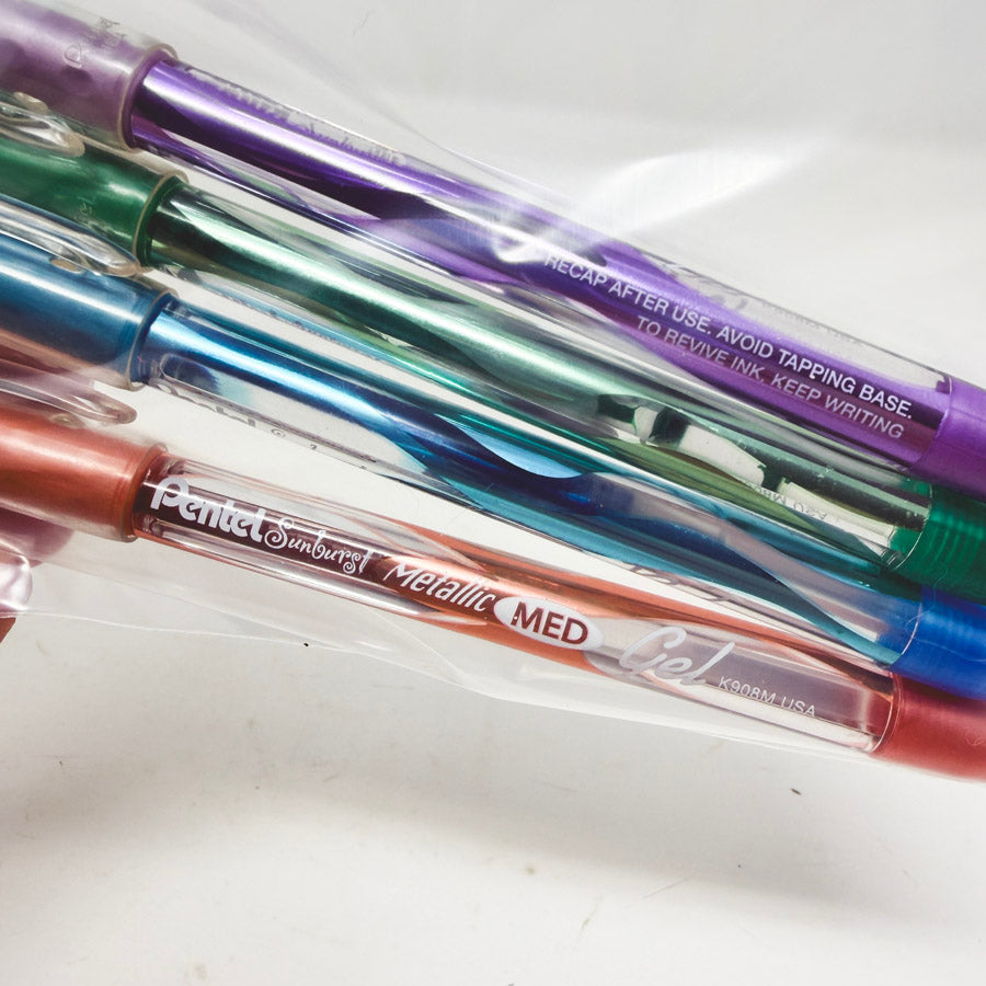 Pentel Sunburst Metallic Gel Pen (4)