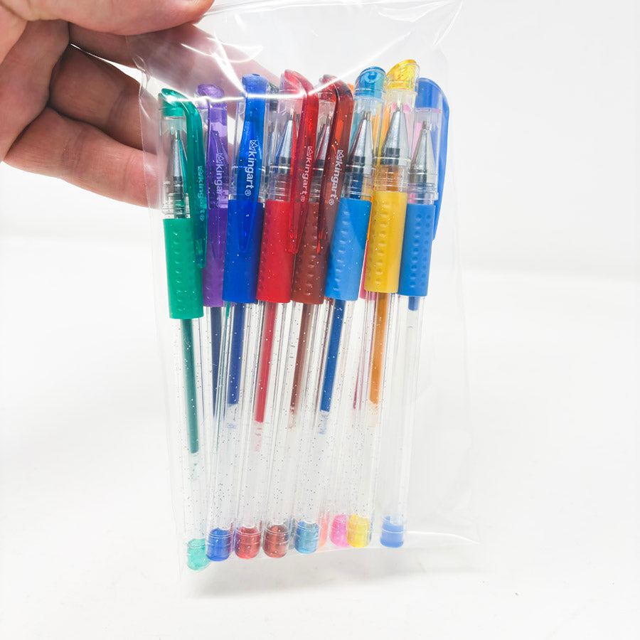 12 pc King Art Gel Pen Set