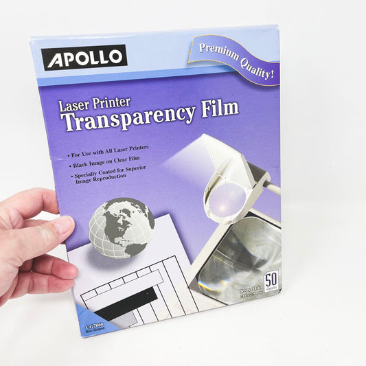 Apollo Laser Printer Transparency Fllm