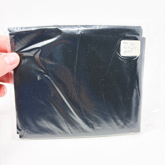 18 Count Aida - Black - 16" x 25"