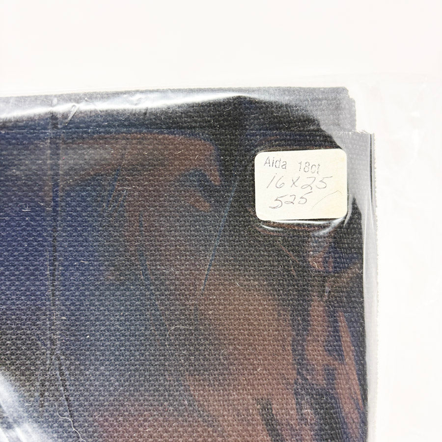 18 Count Aida - Black - 16" x 25"
