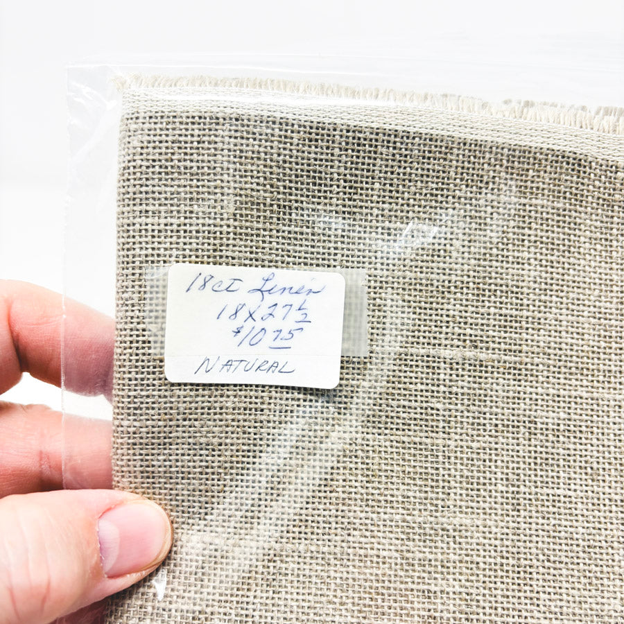 Pick a Color: 18 Count Linen Needlework Fabric