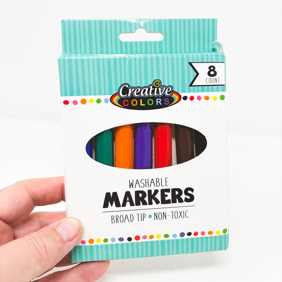 Washable Creative Color Markers (7pc)