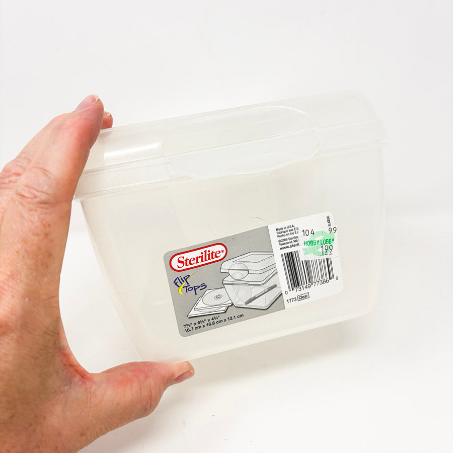 Sterilite Flip Top Box