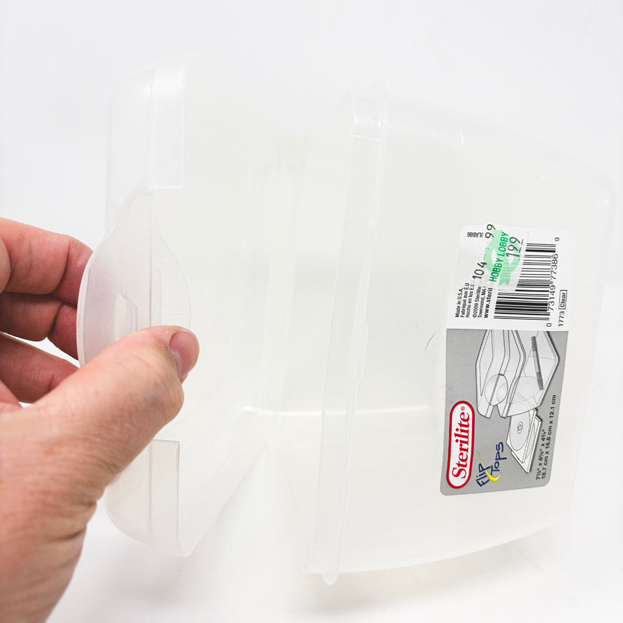 Sterilite Flip Top Box