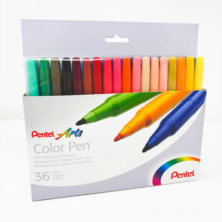 Pentel Color Pen Set – 35 Color