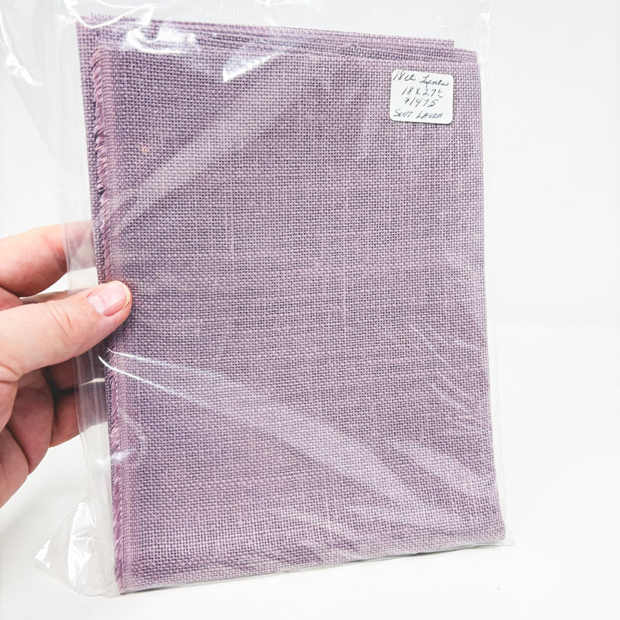 Pick a Color: 18 Count Linen Needlework Fabric