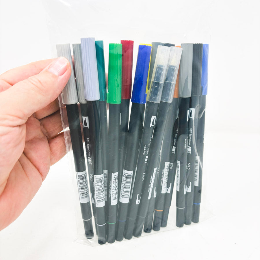 Tombow ABT Dual Tip Marker Set (17)